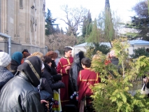 Крещение. Церковь Кашвети. 19.01.2011