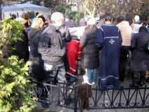Крещение. Церковь Кашвети. 19.01.2011