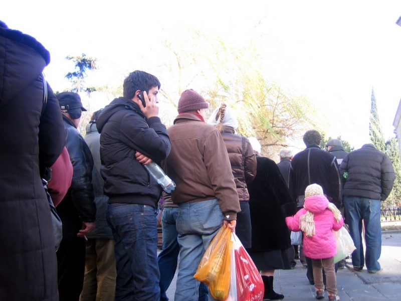 Крещение. Церковь Кашвети. 19.01.2011