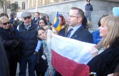 Евромайдан в Тбилиси, 1.12.2013