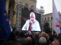 Акция против аннексии Абхазии - 15.11.2014