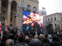 Акция против аннексии Абхазии - 15.11.2014