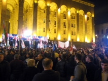 Акция против аннексии Абхазии - 15.11.2014