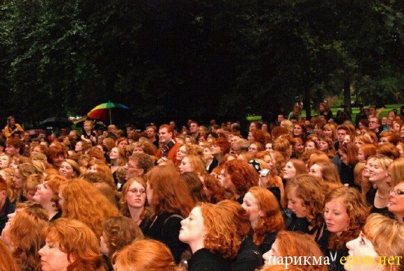 В 2009м в городе Бреда Нидерланды состоялась встреча четырех тысяч рыжеволосых людей из 36 государств. - bf4a51ec2d46b3efdfe77ea1d2423ff0.jpg.jpg