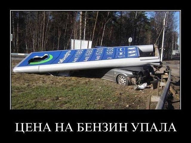 Избранные демотиваторы - цена на бензин упала.jpg