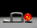 Создание гифки Встающая с колен  - pataraUSSR_russia.gif