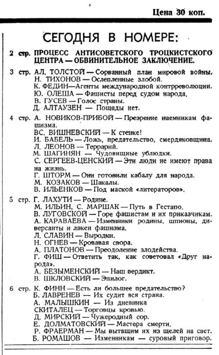 Коммунизм и фашизм на весах истории - Литературная газета,  26 января. 1937.jpg