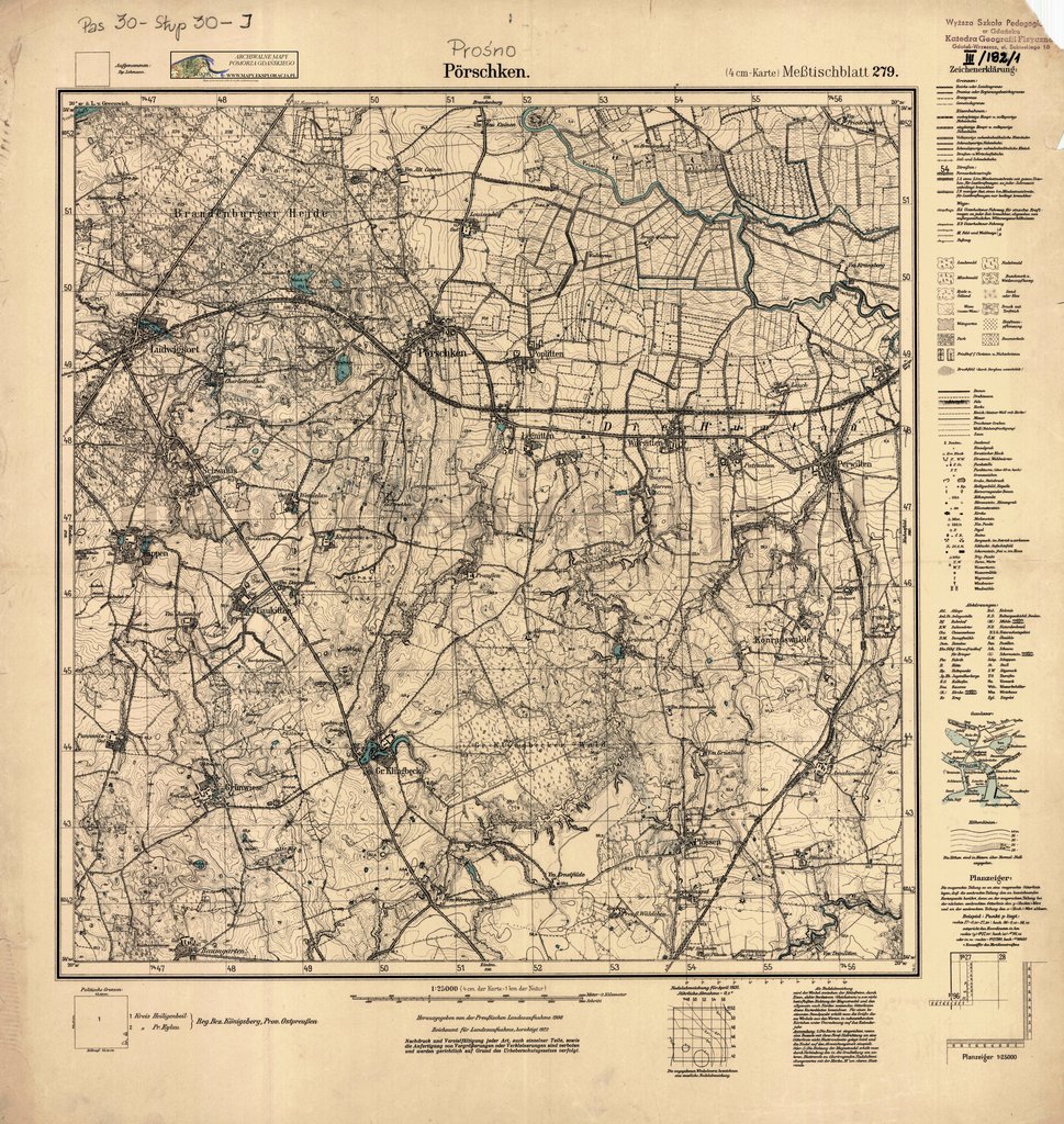 10 Отдельный Штрафной Баталiон в Восточной Пруссии 1945 год - Карта_Poerschken.jpg